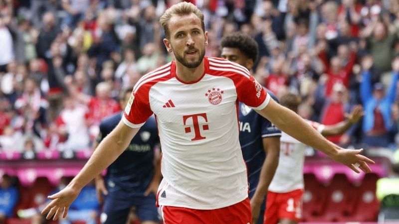 Harry Kane (61 bàn/mùa, Bayern) là đối thủ lớn của Mbappé tại World Cup 2026.